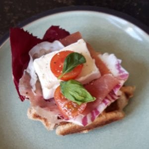 keto wafel met knolselderij