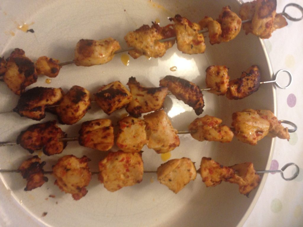 Harissa kip op spiesjes harissa kip op spiesjes