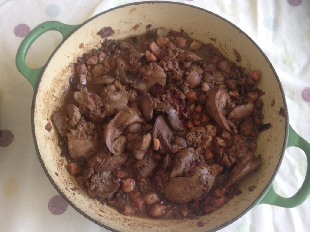 Kippenlevertjes met Marsala: keto maaltijd
