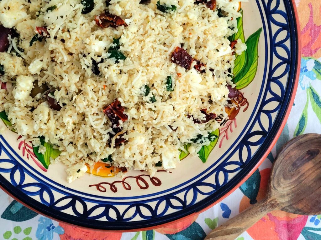 Mediterraanse bloemkool cous-cous