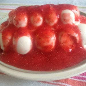 Mooie keto amandelpudding