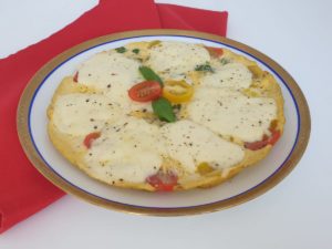 Caprese omelet