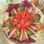 Lekkere salade met frambozen-vinaigrette