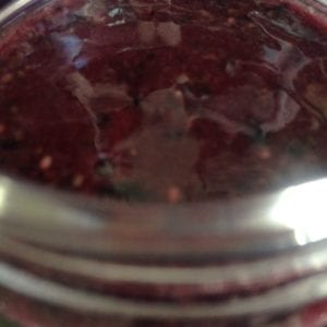 chia bosbessenjam