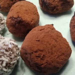 Zelf keto truffles maken