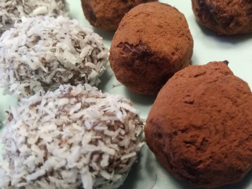 Zelf keto truffles maken