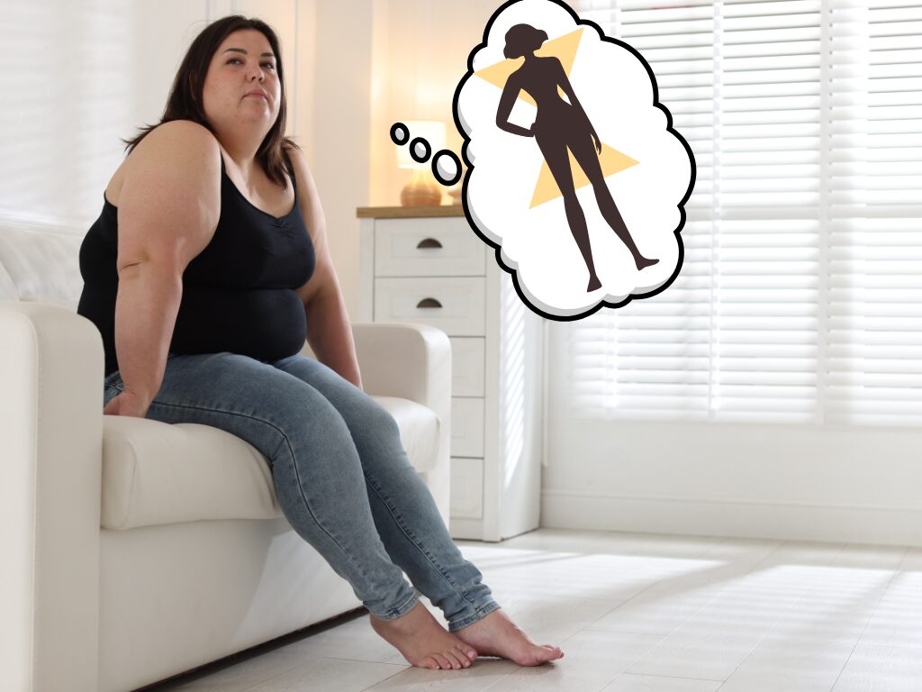 droom om slank te worden