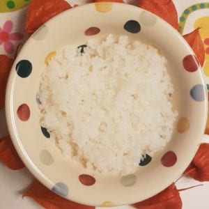 Keto konjac rijst