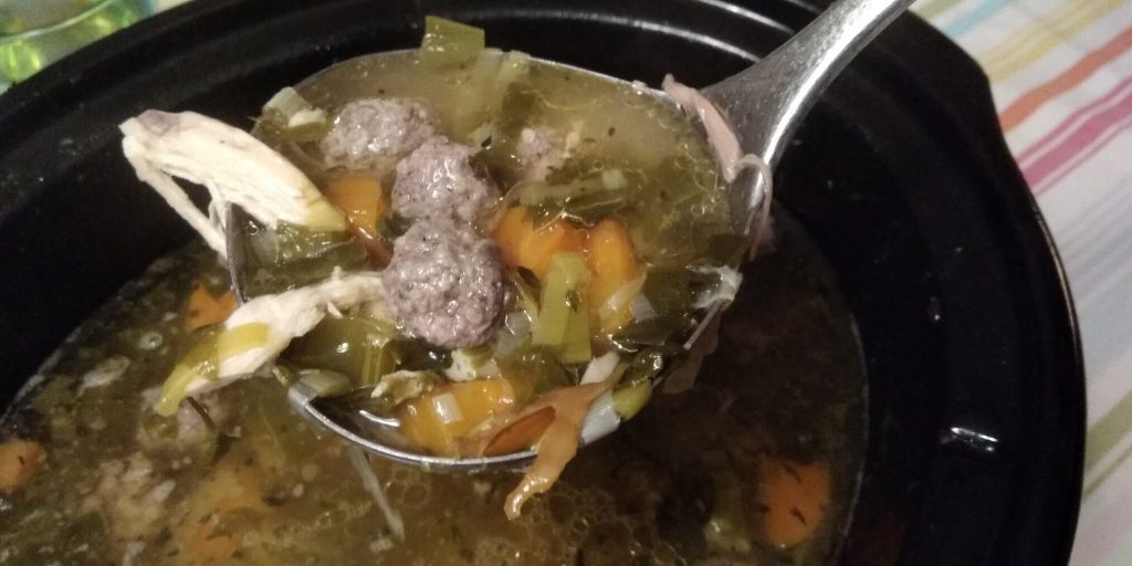 Kippesoep - heel keto