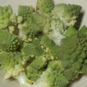 Gestoomde romanesco