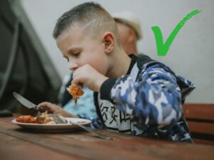 Gezonde voeding voor een kind in de groei