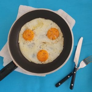 gebakken eieren