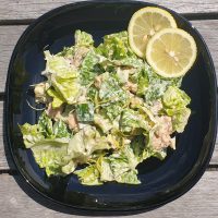 Keto Maaltijdsalade met zalm