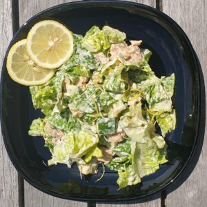 Keto Maaltijdsalade met zalm