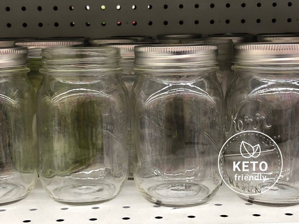 glazen pot steriliseren