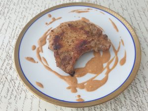 ribkarbonade met paprikasaus