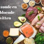 Gezonde en voldoende eiwitten in menopauze