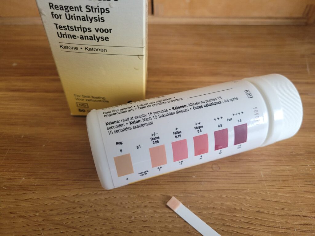 Wat doe je als je uit ketose bent