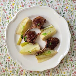 Gegrilde lamskoteletten met venkel 1