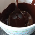 chocola in de magnetron smelten