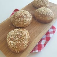 keto hamburgerbroodjes met gluten