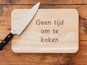 Geen tijd om te koken