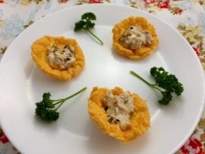 Keto pasteitjes met champignonragout