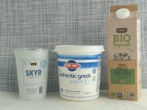 Skyr labneh Griekse yoghurt
