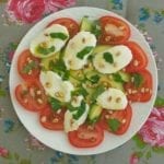 Mozzarella-avocado salade 1