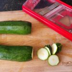 Courgette salade met citroenolie