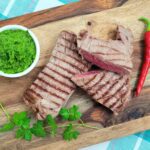 Biefstuk met groene chimichurri Biefstuk met groene chimichurri 6