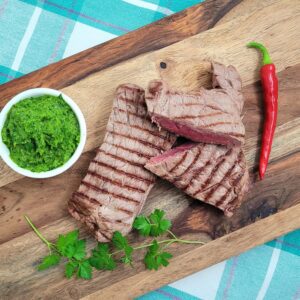 Biefstuk met groene chimichurri