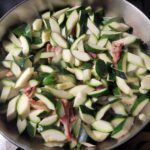Courgette penne alla carbonara 5