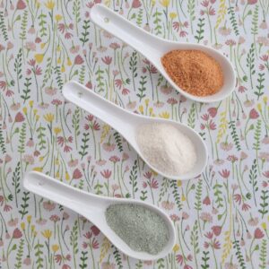 Drie soorten dipzout