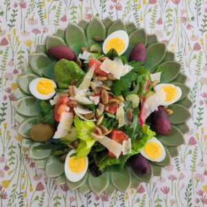 Italiaanse salade met kwarteleitjes 1
