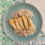 Kipfilet met paddenstoelensaus