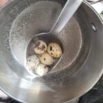 Kwarteleitjes met drie soorten zout 2