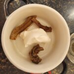 Oeuf en cocotte met porcini en platte peterselie 11