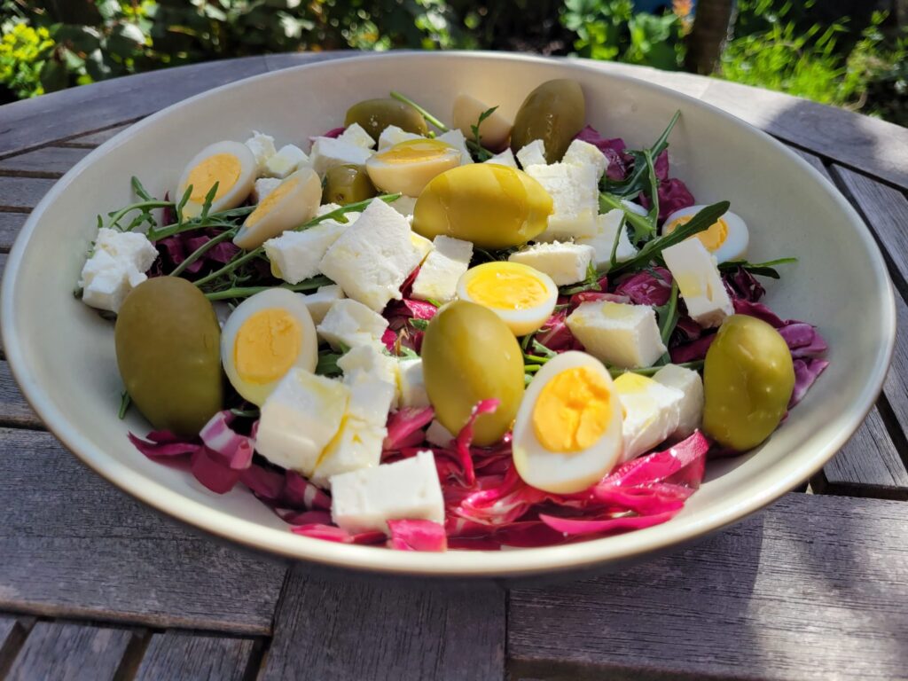 Radicchio salade met feta